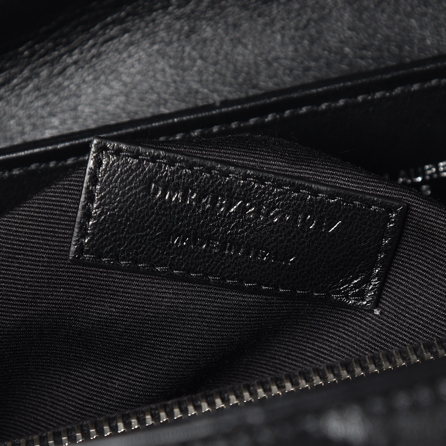 Saint Laurent Calfskin Y Quilted Monogram Medium Loulou Chain Satchel Black 7 of 8