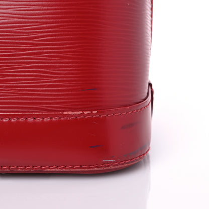 Louis Vuitton Epi Alma PM Castillan Red 7 of 11