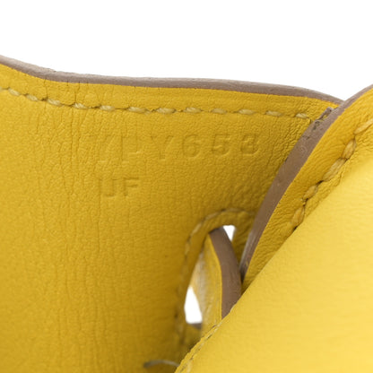 Hermes Swift Birkin 25 Lime 7 of 13