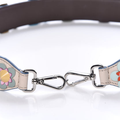 Fendi Vitello Dolce Flowerland Studded Strap You Camelia Moresco Multicolor 4 of 4