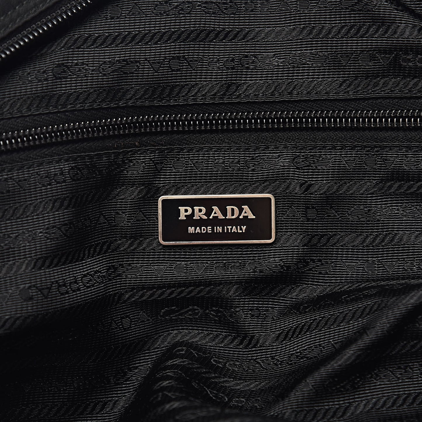 Nylon Viaggio Duffle Black