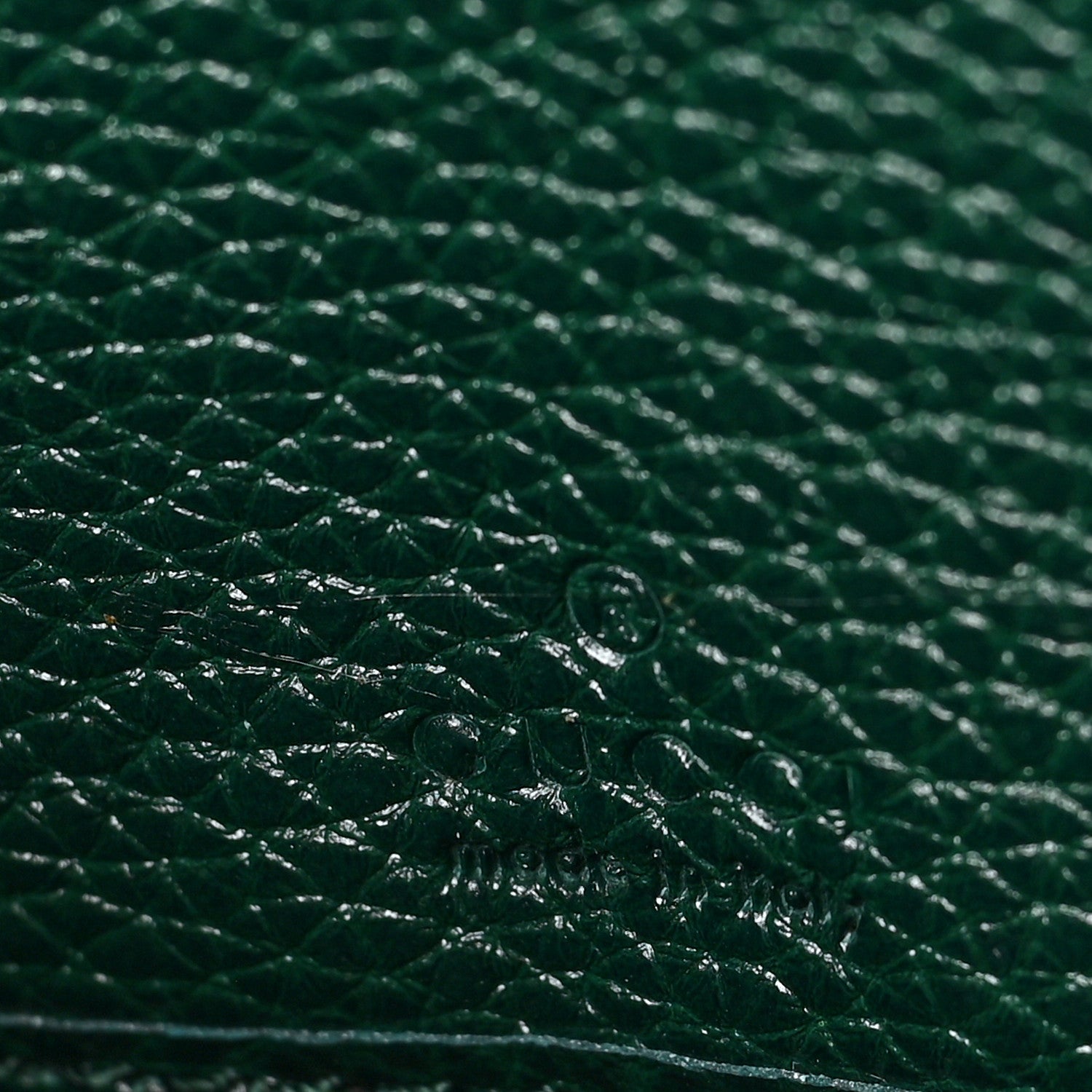 Gucci Grainy Calfskin Zumi Zip Around Wallet Vintage Green 6 of 6