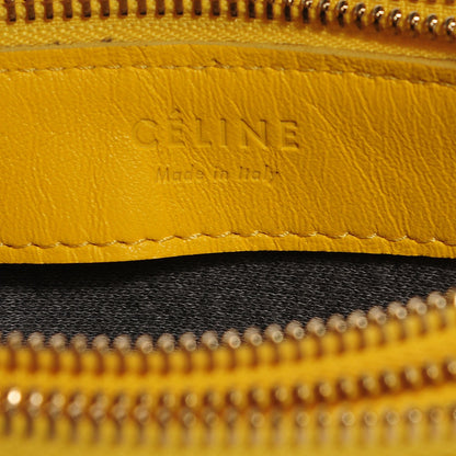 Celine Lambskin Small Trio Crossbody Bag Sun Yellow 6 of 8