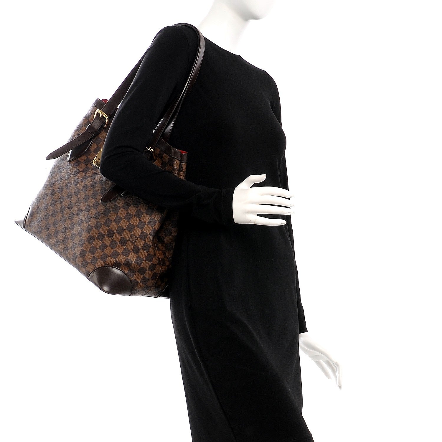 Louis Vuitton Damier Ebene Hampstead GM 2 of 9