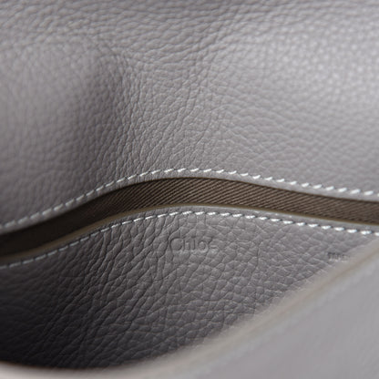 Chloe Calfskin Marcie Convertible Belt Bag Cashmere Grey 8 of 10