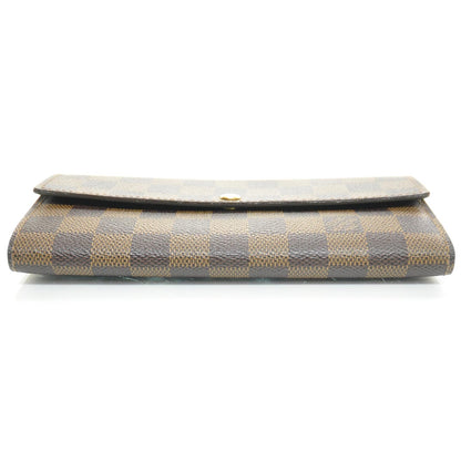 Louis Vuitton Damier Ebene Sarah Wallet 4 of 7