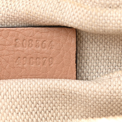 Gucci Pebbled Calfskin Small Soho Disco Bag Camelia 7 of 11