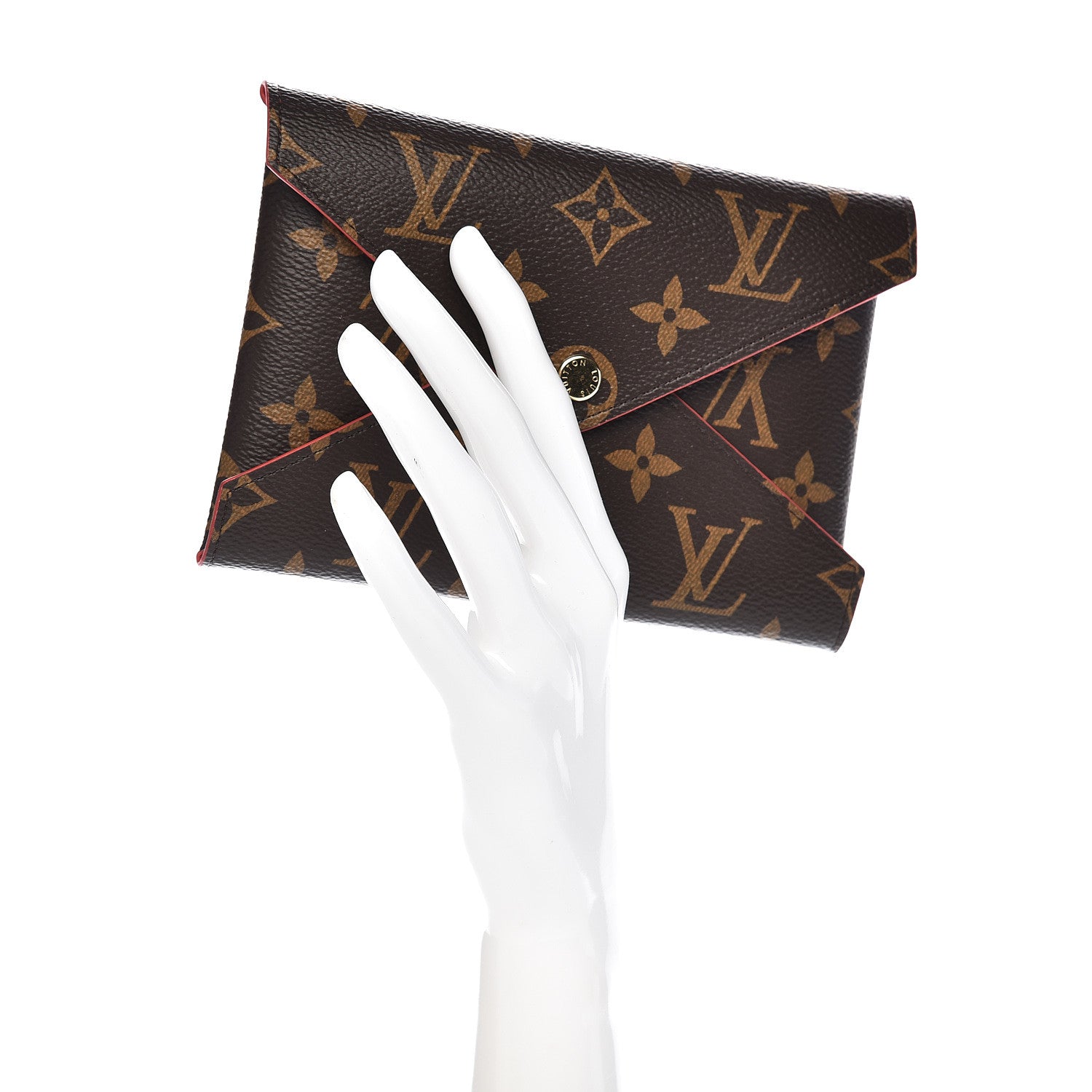 Louis Vuitton Monogram Medium Kirigami Pochette Insert Coquelicot 2 of 7