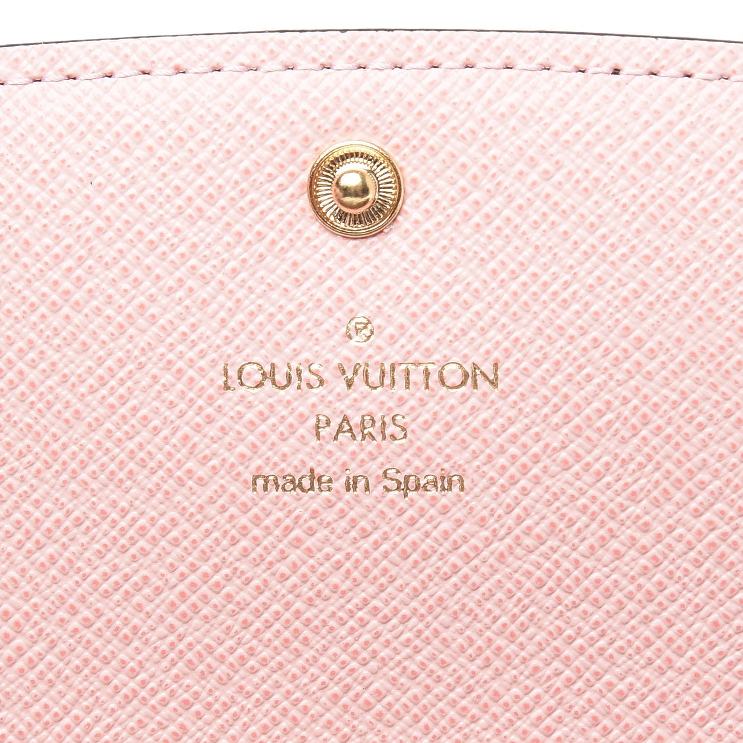 Monogram Emilie Wallet Rose Ballerine
