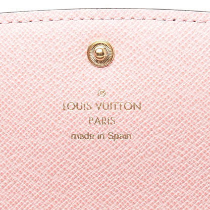 Louis Vuitton Monogram Emilie Wallet Rose Ballerine 6 of 9