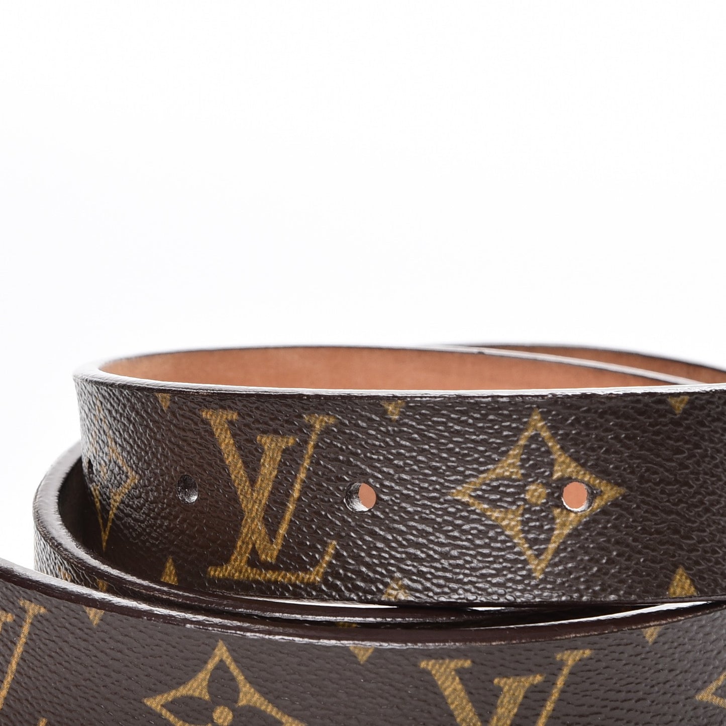 Monogram Ceinture Belt Silver Buckle 85 34