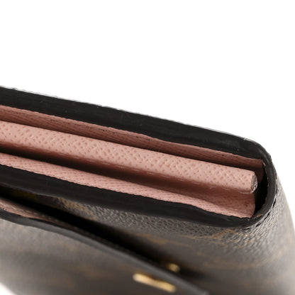 Louis Vuitton Monogram Sarah Wallet NM Rose Ballerine 9 of 10