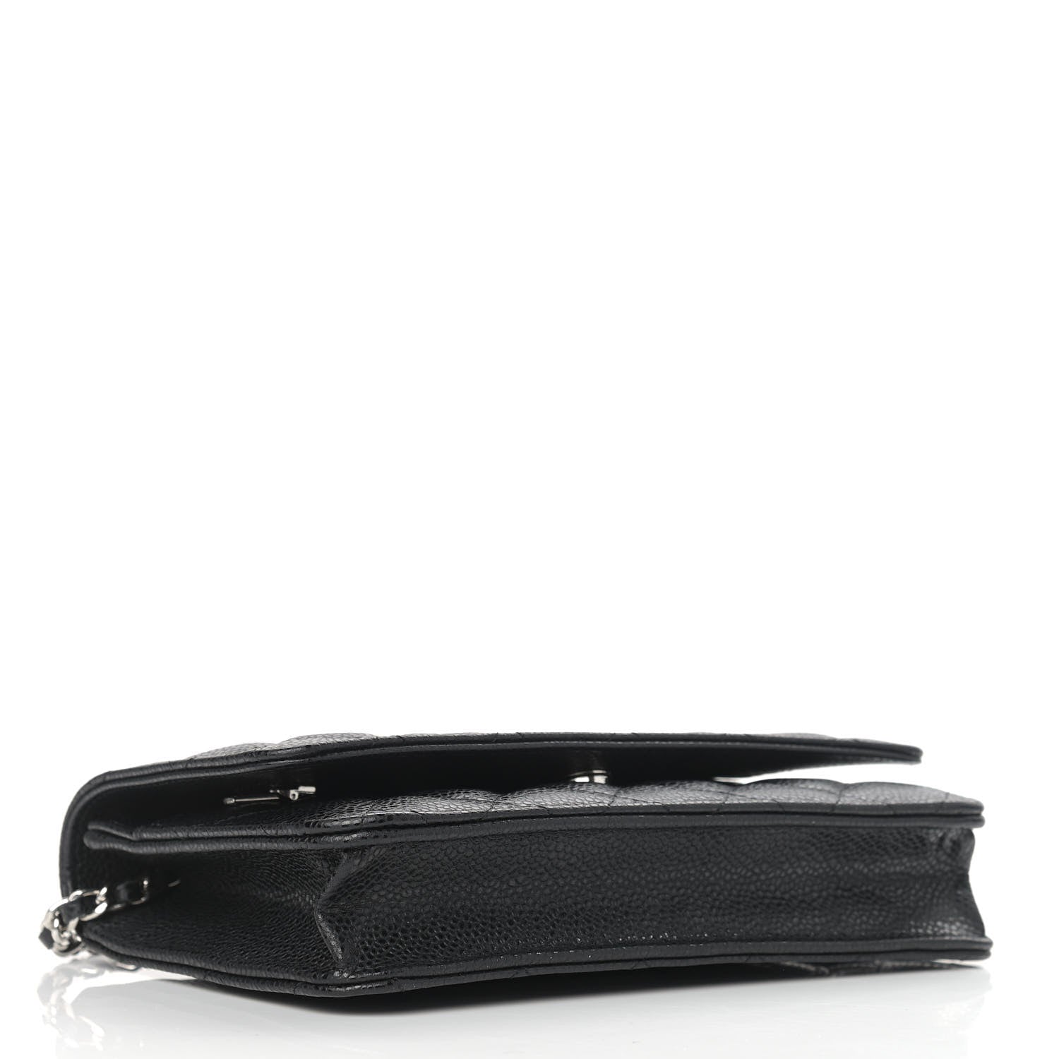 Chanel Caviar Quilted Wallet On Chain WOC Black 4 of 11