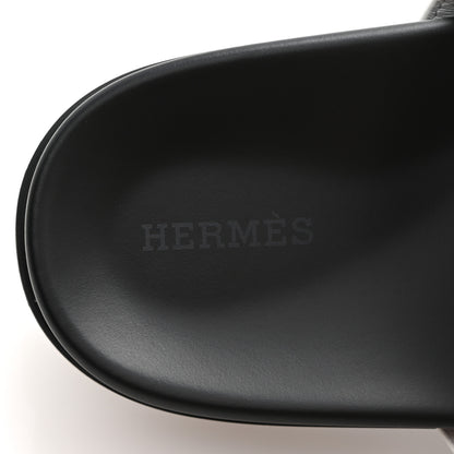 Hermes Calfskin Womens Chypre Sandals 40 White 8 of 10