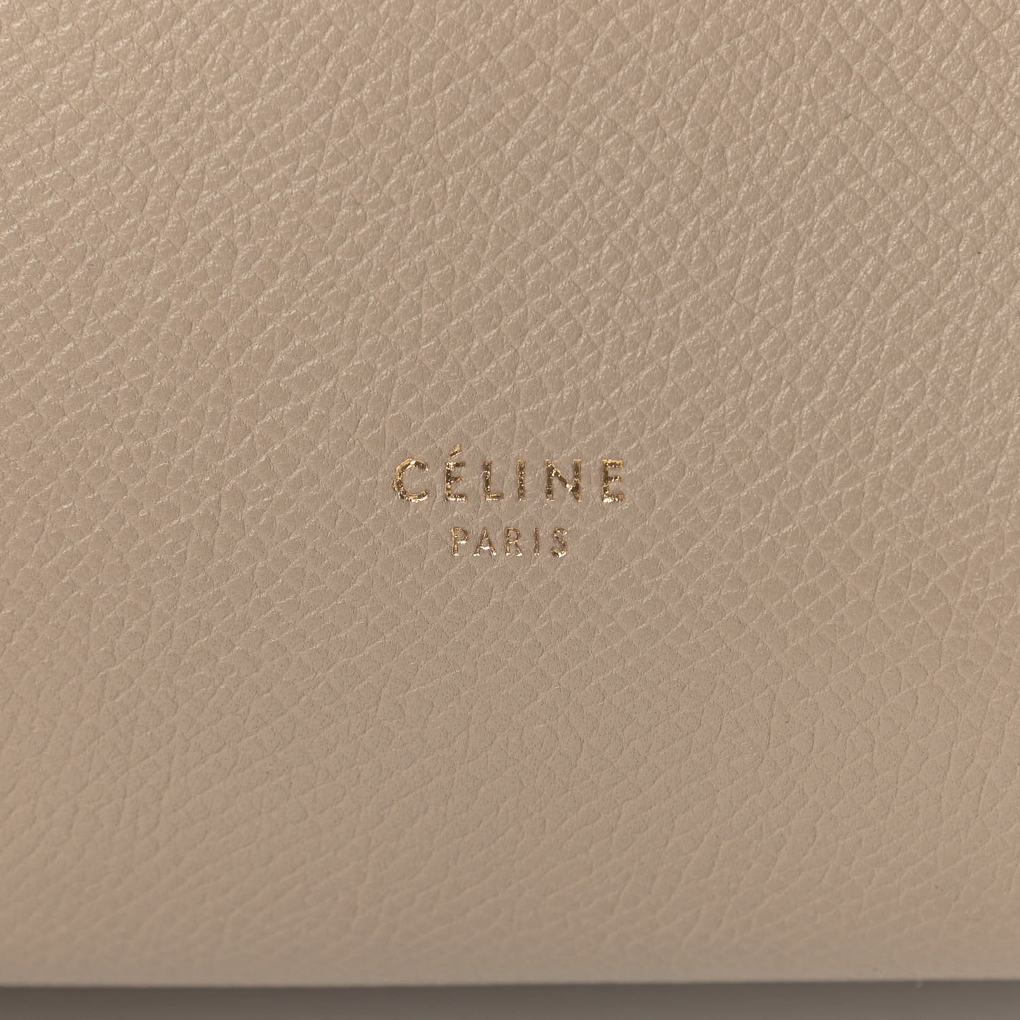 Grained Calfskin Micro Belt Bag Light Taupe