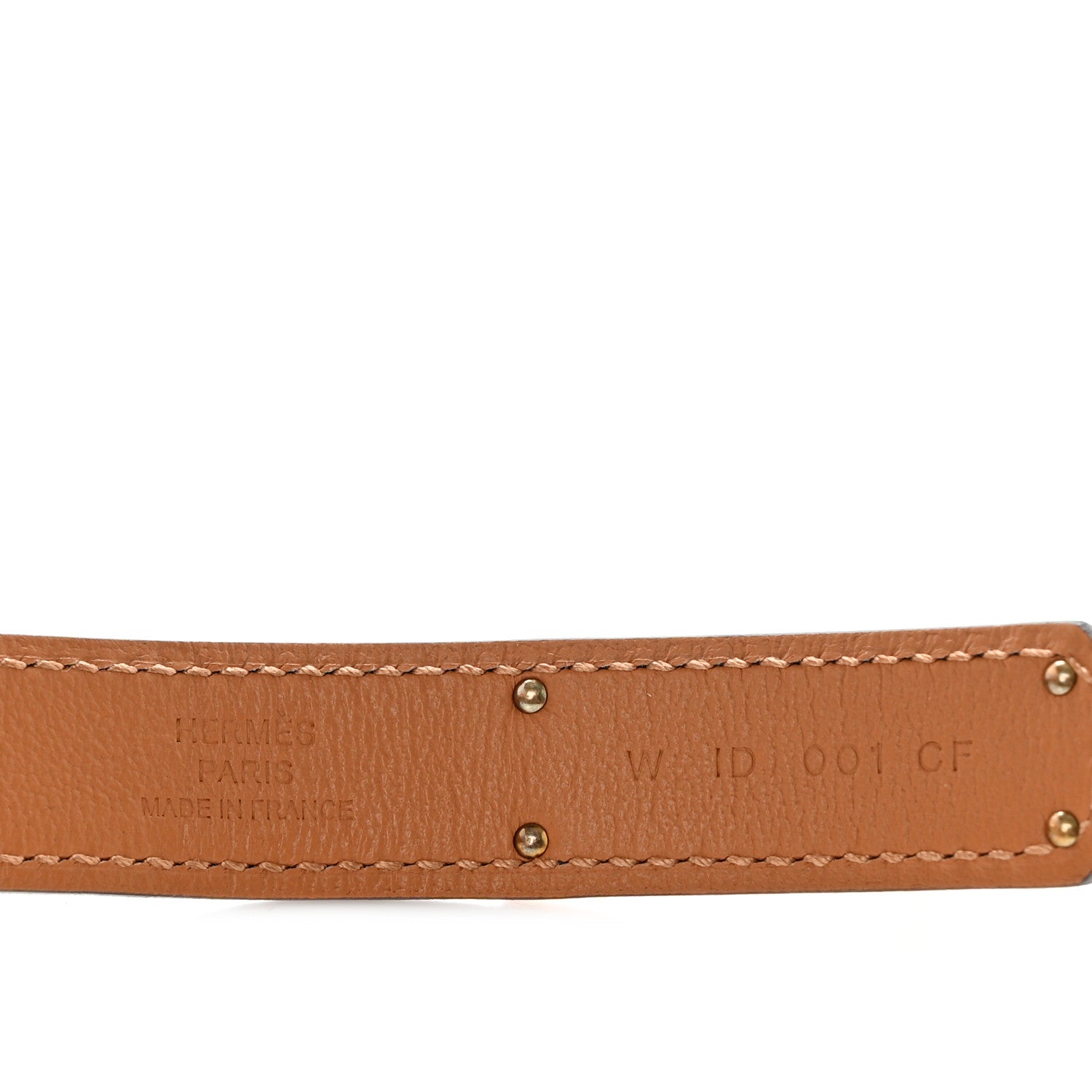 Hermes Epsom Kelly Belt Black 3 of 4