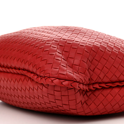 Bottega Veneta Nappa Intrecciato Large Veneta Hobo Red 11 of 11