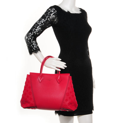 Louis Vuitton Veau Cachemire Tote W PM Framboise 2 of 8