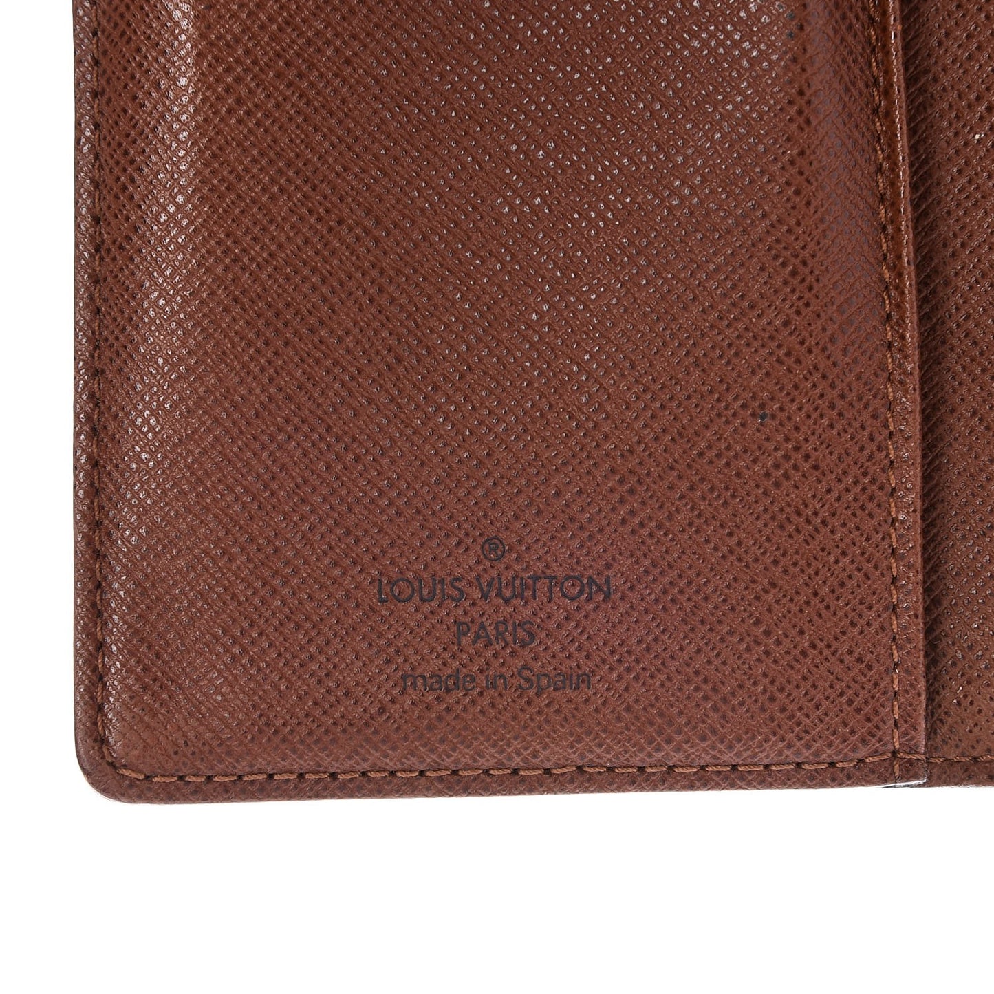 Monogram Pocket Agenda Cover