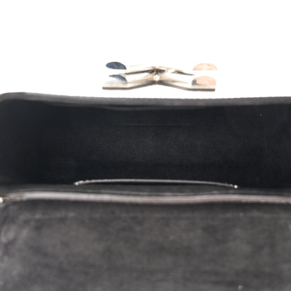 Louis Vuitton Epi Embroidered Twist Shoulder Bag PM White 5 of 9