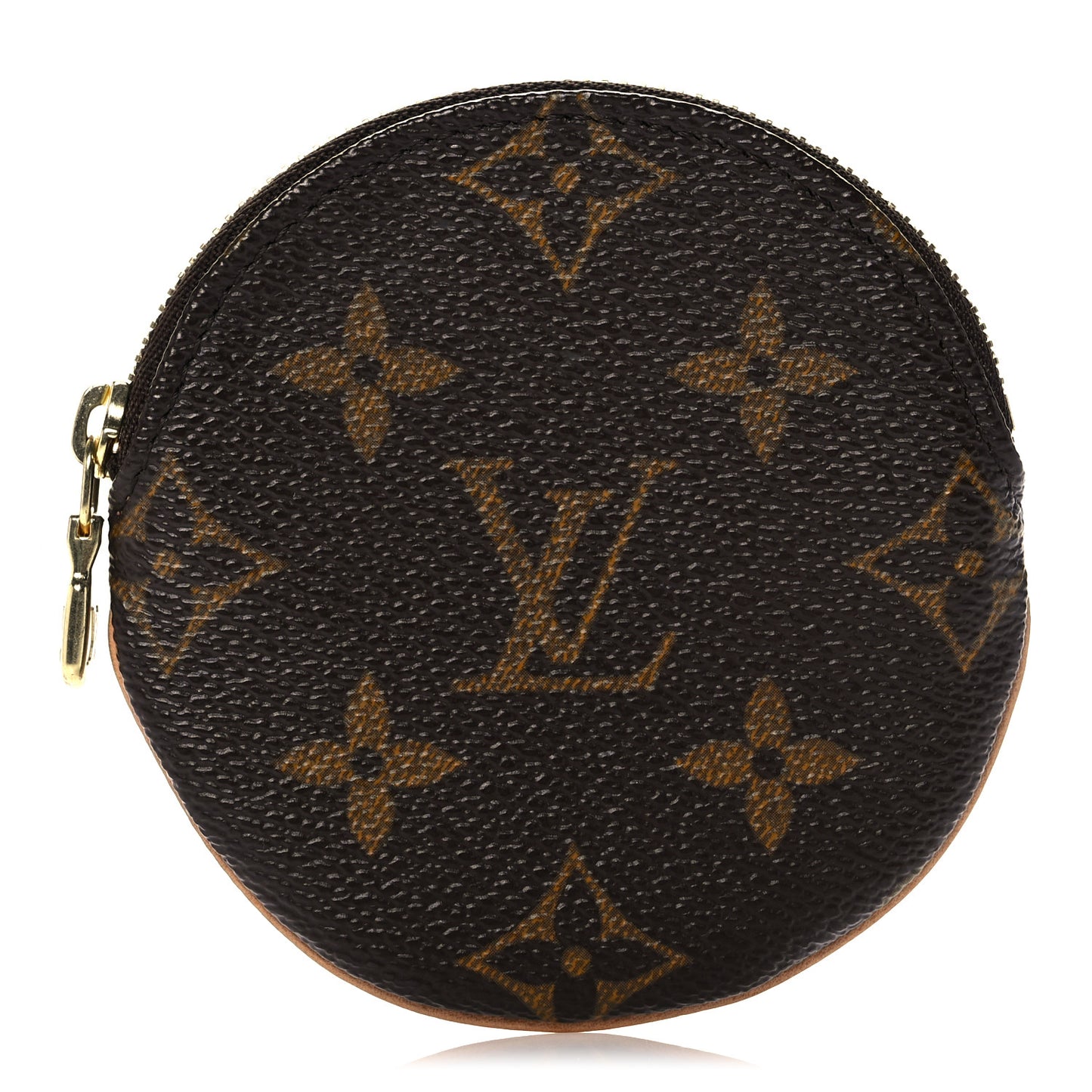 Monogram Round Coin Purse