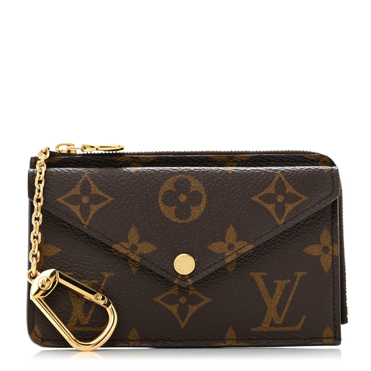 Monogram Recto Verso Card Holder Black