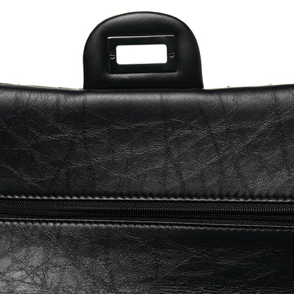 Chanel Aged Calfskin Chevron Quilted 2.55 Reissue 225 Flap So Black 13 of 14