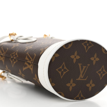 Louis Vuitton Monogram LV Match Nano Bucket Bag White 10 of 12