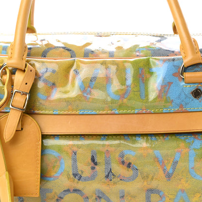 Louis Vuitton Monogram Pulp Defile Weekender PM Yellow 10 of 10