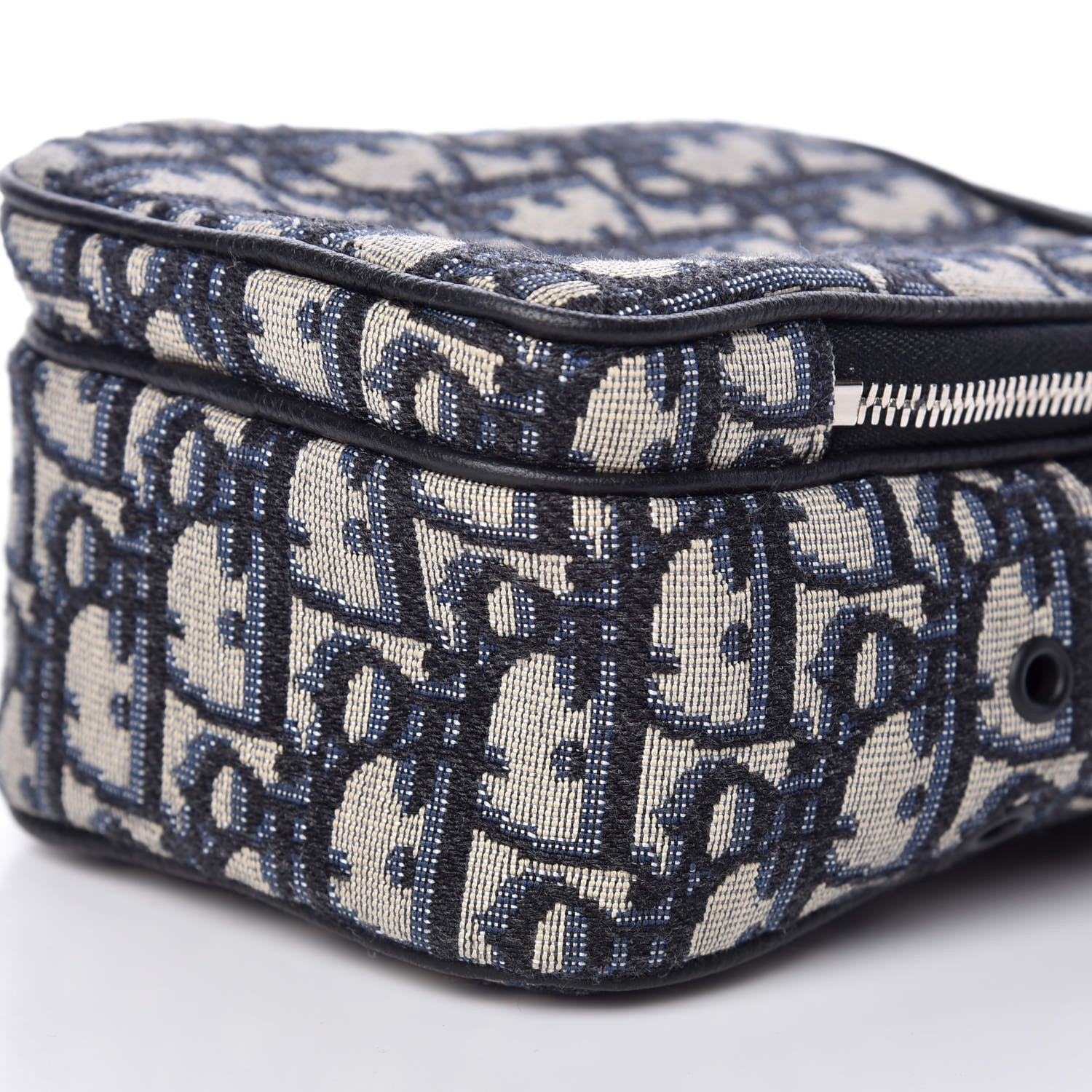 Christian Dior Oblique Crossbody Bag Blue 9 of 9