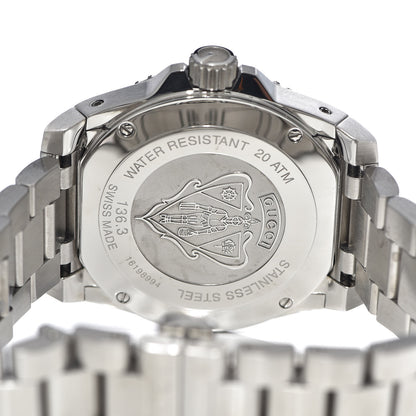 Gucci Stainless Steel 40mm Dive Quartz Watch White 5 of 8