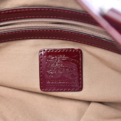 Burberry Supernova Check Regent Tote Berry Red 6 of 17