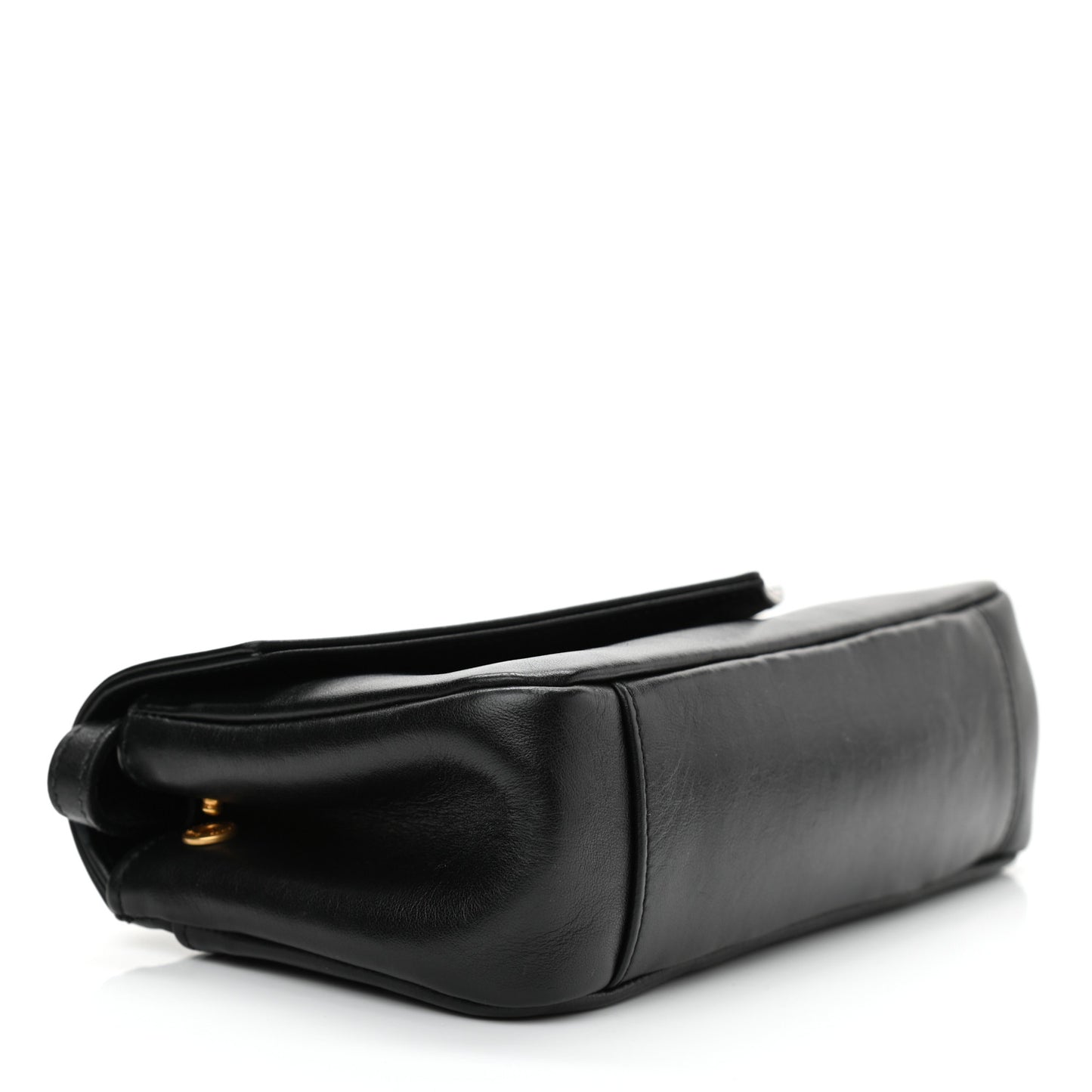 Calfskin Crossbody Bag Black