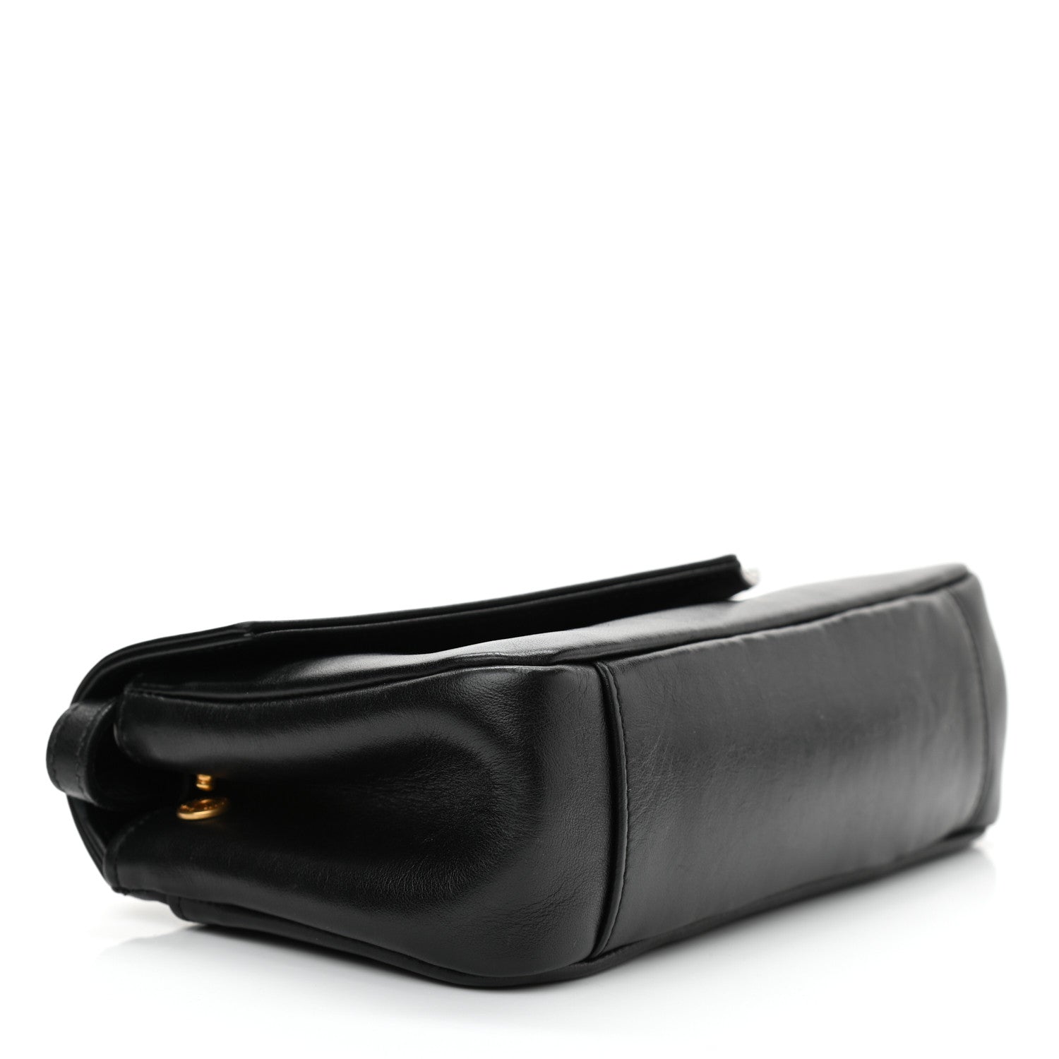 Saint Laurent Calfskin Crossbody Bag Black 4 of 9