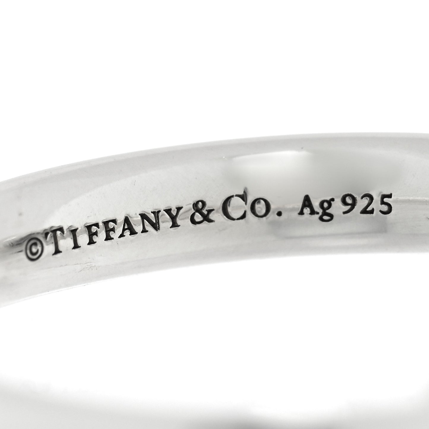Sterling Silver Infinity Ring 45 3.25