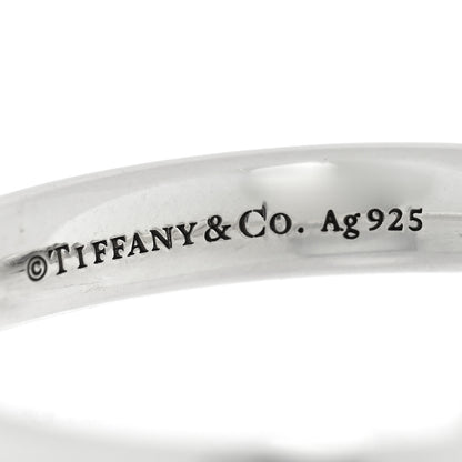 Tiffany Sterling Silver Infinity Ring 45 3.25 4 of 4