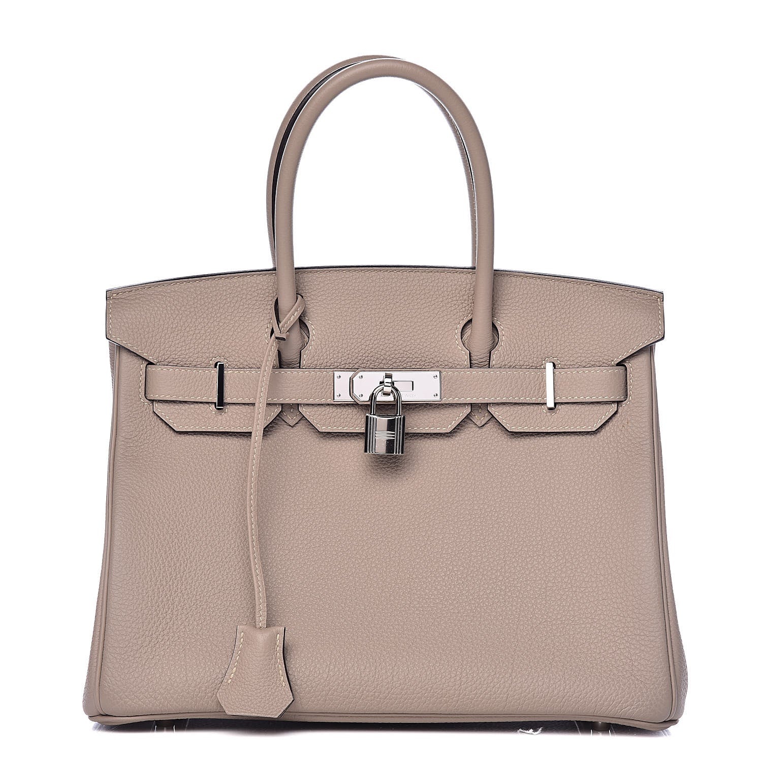 Hermes Togo Birkin 30 Gris Tourterelle 1 of 32