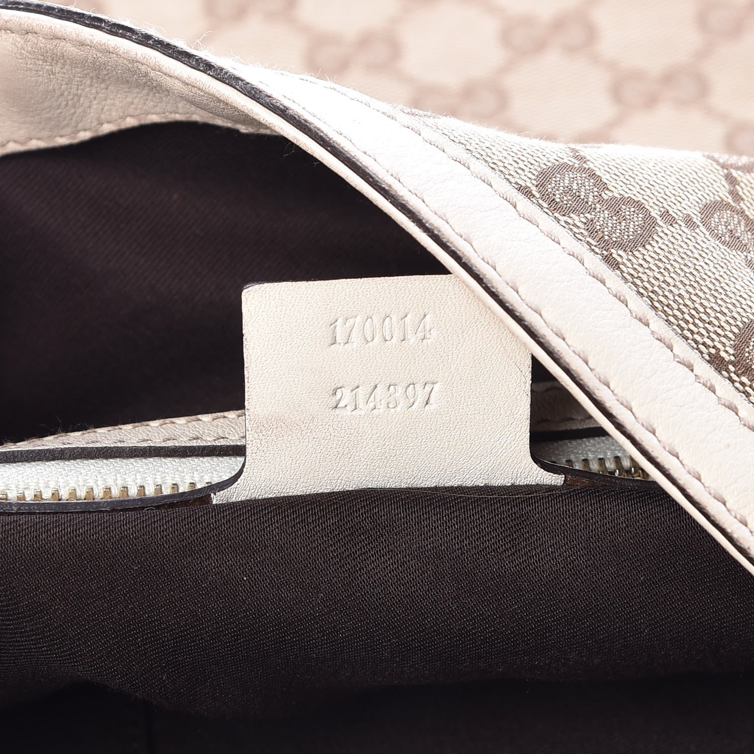 Gucci Monogram Large Wave Hobo Off White 7 of 21