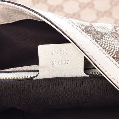 Gucci Monogram Large Wave Hobo Off White 7 of 21