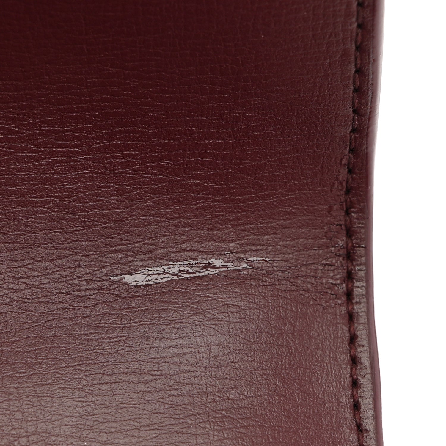 Saint Laurent Calfskin Medium Monogram Sunset Pallisandre 10 of 10