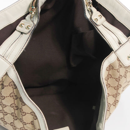Gucci Monogram Large Wave Hobo Off White 5 of 7