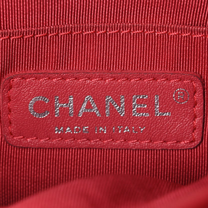 Chanel Lambskin Quilted Small Urban Spirit Backpack Dark Pink 6 of 10