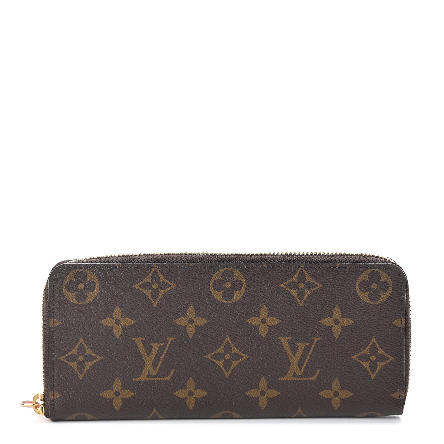 Louis Vuitton Monogram Clemence Wallet Rose Ballerine 1 of 5
