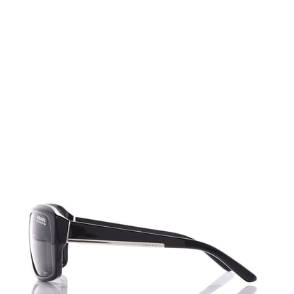 Prada Logo Sunglasses SPR 13L Black 3 of 8