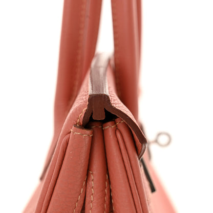 Hermes Togo Birkin 30 Rose Thé 18 of 18