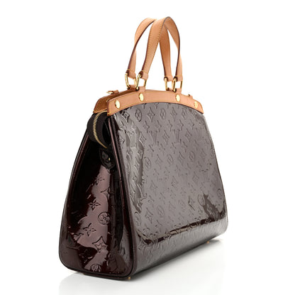 Louis Vuitton Vernis Brea GM Amarante 3 of 13