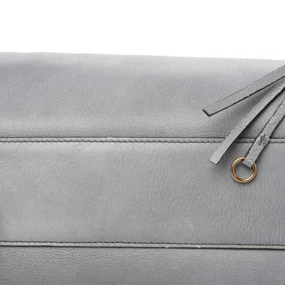 Chloe Smooth Calfskin Medium Milo Shopping Tote Cloudy Blue 7 of 11