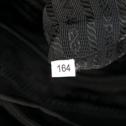 Prada Nylon Vela Medium Backpack Black 7 of 7