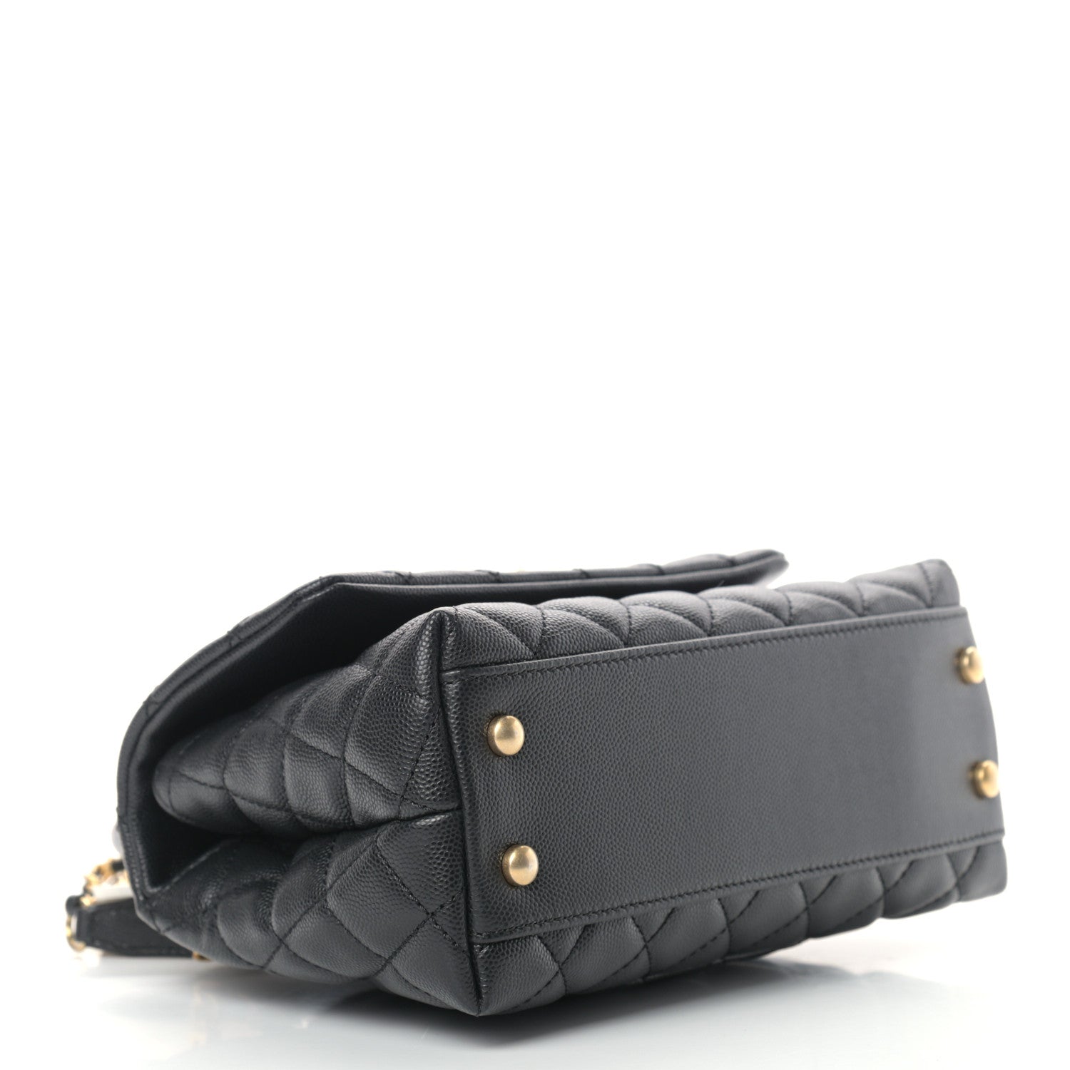Chanel Caviar Quilted Mini Coco Handle Flap Black 4 of 10