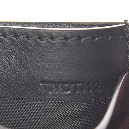 Burberry Vintage Check Calfskin Card Case Black 6 of 7
